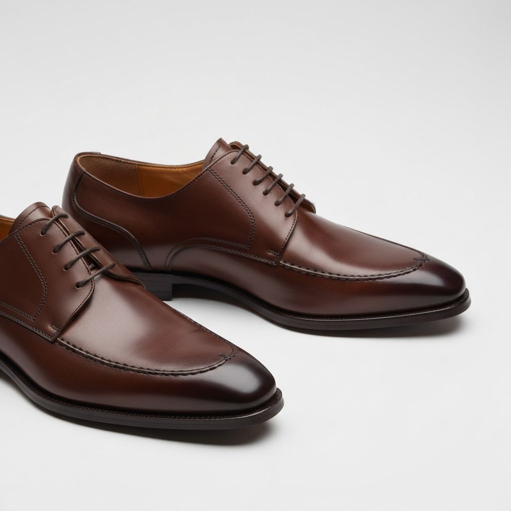 초콜릿 더비 슈즈