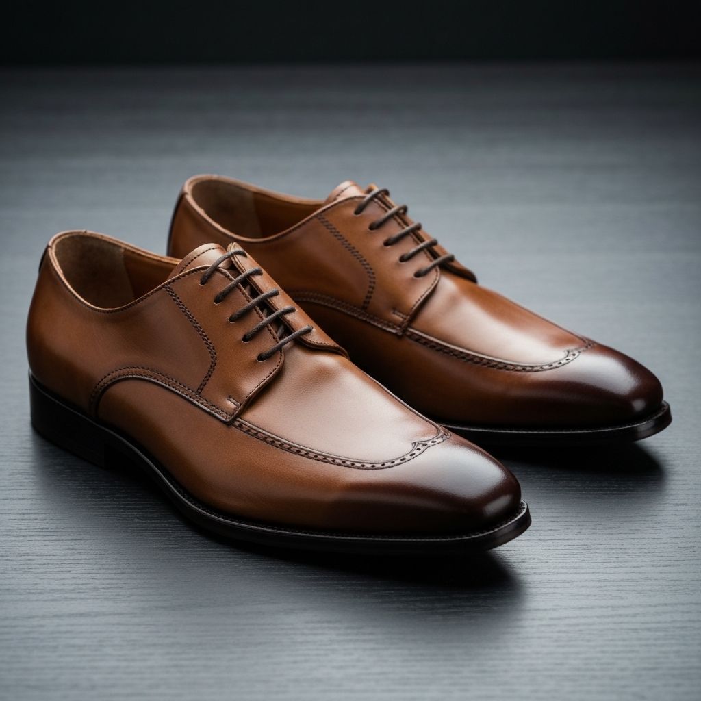 프리미엄 브라운 옥스포드